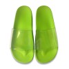 Custom Design Slippers with Clear Upper, Bulk House Slippers