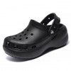 High-Heeled Custom Made Crocs Shoes, Wholesale Women Clog Shoes