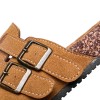Two-Strap Wholesale Birkenstock Clogs, Cotton Birkenstock Sandals Custom Logo