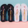 Custom Flip Flops With Full Printed Pattern, PVC Sandal Bulk