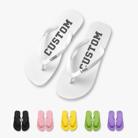 Fashion Bulk Flip Flops, Custom Logo Slippers Wholesale
