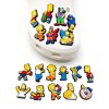 Custom Charms for Crocs in Simpsons Style, Rubber Shoe Charm