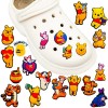 Pooh Bear Custom Croc Charms Bulk, Cartoon Clog Shoe Charm Supply